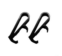 2 unids Car Sun Visor Mount Camera Clip Bisel para Ooono para CoDriver1, clip de visera, piezas de coche fuertes (negro)