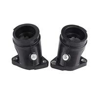 2 unids carburador de admisión Carburador adaptador de interfaz Carb de admisión de la motocicleta