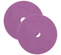 2 unids corindón disco de molienda rueda 100mmx10mmx 3.2mm motosierra afilar la hoja de sierra de cadena sacapuntas de alta eficiencia