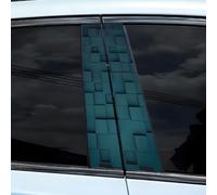 2 unids DIY impermeable calcomanía para coche, para dados diseño B pilar pegatina para personalizar vehículos (C)