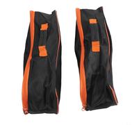 2 unids estilo industrial aspiradora bolsa de almacenamiento cierre cadena seguridad superior mango poliéster PVC material para uso a largo plazo