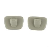 2 unids fila trasera ganchos de suspensión para Volvo XC40 XC60 XC90 18 20 modelos 1620 Fit 16 20 V90 S90 accesorios de coche ABS (beige)