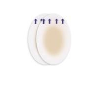 2 Unids Gel Calcomanías Para Zapatos Almohadillas Para Zapatos Hidrocoloides Alivio Para El Dolor Ampollas Pegatina Invisible Anti Blíster Calcomanía Para El Talón Protector De Pie En Forma De C-1Pai