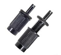2 unids Guitarra Puente Stud Postes Adaptador Anclajes Metal Hardware Para LP Series Guitarra Eléctrica Piezas Reemplazo Reparación (negro)