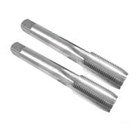 2 unids HSS 18mmx1 5 Metric Tap and Taper Set Derecha Rosca M18x1 5mm Paso Herramientas de Roscado Acero de Alta Velocidad 90mm Longitud