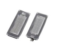 2 unids LED Licencia Número Placa Luz Para Fiat Ducato 2006-2020 12V Luces Matrícula para Lancia Musa Ypsilon Citr-oen Jumper Para Peugeot Boxer Bus