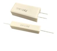 2 unids/lote 20W resistencia del cemento 5% 0,1~100K 0,33 0,47 0,5 2,2 3 3,3 4 5 8 10 22 30 50 56 82 100 200 300 470 680 820 1K 50K Ohm(Vertical 12 Ohm)