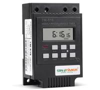 2 unids/Lote 30AMP 7 días Temporizador Digital programable relé Control Tiempo 220V Montaje en Carril DIN