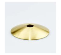 2 unids/lote 40~180mm Base de lámpara bandeja de pantalla tapa de Metal cubierta de arco tapa de latón de cobre puro platillo volador accesorios de iluminación (Body Color : 40mm)