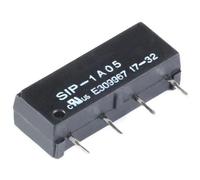 2 unids/lote 5V 12V módulo de interruptor de relé de láminas SIP-1A05 SIP-1A12 SIP-1A24 4PIN SIP1A24(SIP-1A05)