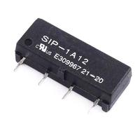 2 unids/lote 5V 12V módulo de interruptor de relé de láminas SIP-1A05 SIP-1A12 SIP-1A24 4PIN SIP1A24(SIP-1A12)