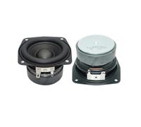 2 unids/Lote 78MM 4 Ohm 15W Altavoz Subwoofer 3 Pulgadas Tapa Convexa bajo Cuadrado Woofer DIY estantería Altavoces Home Sound Theater