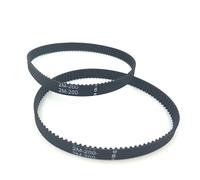 2 Unids/lote Correa Distribución Cerrada Bucle Goma GT2 Impresora 3D 200-2GT-6 Longitud 200mm Ancho 6mm Dientes 100 Correa Distribución