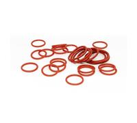 JWOO 2 unids/Lote Junta tórica de Goma de Silicona roja VMQ OD 21/22/23/24/25/26/27/28/29/30/31mm Junta tórica de Silicona Gel de sílice Impermeable CS 2,5mm (Color : 4 Pieces, Size : 28x23x2.5mm)