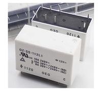 2 unids/lote OZ-SS-112L1 12V relé 8 pines contactos
