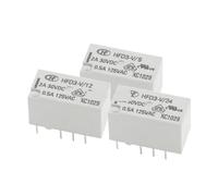 2 unids/lote relé de señal HFD3 HFD3-V 5 12 24VDC-S L1 L2SR(HFD3-12-SR SMD)