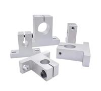 2 unids/lote Sk8 Sk10 Sk12 12mm soporte de eje de carril de rodamiento lineal Xyz(SK12 12mm)