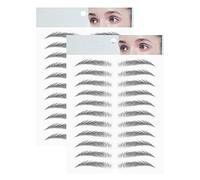 2 Unids Magic 4D Auténtico Cejas Auténticas Aseo Moldeador de Maquillaje Cejas Peinado Cejas Pegatinas Tatuaje Cejas Falsas Aseo Moldeador de Cejas Maquillaje Cejas Maquillaje - E09