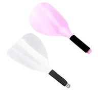 2 unids máscara de spray profesional de plástico antideslizante peluquería peluquería herramientas de máscara de peinado protector facial cubierta de corte de pelo máscara protector