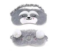 2 unids máscara ocular dormir mujeres niñas niños adulto niño suave bandas bandas elásticas esponjosas transpirable bombas de peluche dibujos animados piel viaje mesa de dormir