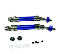 2 unids Metal trasero CVD eje transmisión eje para RC 1/10 ECX 2WD Torment Ruckus circuito AMP serie actualización piezas (azul oscuro)