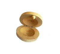 2 unids Orff Castañuelas de madera rítmicas Castañuelas percusión instrumentos musicales para bebé aprendizaje temprano educación práctica y prácticaespecialidad destreza