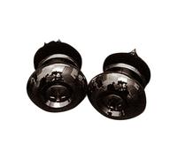 2 unids/paquete de botones de correa de guitarra final pines con tornillos y fieltro cojín metal correa de guitarra cerraduras correa botones