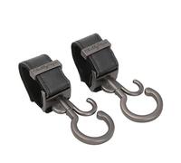 2 unids/para cochecito de bebé gancho doble gancho percha con rotación 360 para bolsas botella de leche de pañales y accesorios