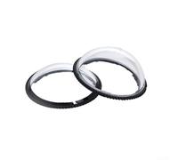 2 unids para Insta360 X4 Air Lens cubiertas protectoras, tapa de PC para proteger las lentes de la cámara del polvo, arañazos e impactos, tamaño de 3 x 3 x 1 cm