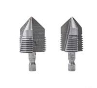 2 unids PPR rosca interna expansor broca conjunto 20mm 25mm para 1/2 3/4 pulgadas tubo de agua hexagonal vástago metal agujero abridor herramienta