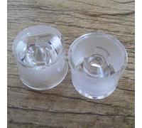 2 unids/Set 20MM Lente PMMA Impermeable integrada con Soporte colimador Reflector de 5-120 Grados for luz de Chip de diodo LED de 1W 3W 5W(SMO 120 Degree)