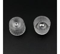 2 unids/Set 20MM Lente PMMA Impermeable integrada con Soporte colimador Reflector de 5-120 Grados for luz de Chip de diodo LED de 1W 3W 5W(Bead 90 Degree)