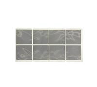 2 Unids/set 43X22cm 9358567036 Filtro De Aire Acondicionado Montado En El Techo Tipo Pantalla De Polvo De Aire, Compatible Con Fujitsu