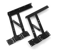 2 unids/set bisagras plegables for muebles mesa con elevación marco bisagra elevador escritorio accesorios de Hardware Para Mesa(Black B)