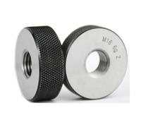 2 Unids/set Calibre De Anillo De Rosca Calibre Métrico 6G M6 M14 M16 Calibre De Tornillo Externo De Precisión Herramienta De Prueba De Hilo De Paso Fino Medición precisa(M4X0.7)