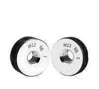 2 Unids/set Calibre De Anillo De Rosca Distancia De Rosca Métrica 1,5 Calibre 6g M11 A M60 Rodamiento De Acero para maquinistas(M40X1.5 6g)