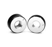 2 unids/set calibre de anillo rosca paso y tope métrico 6h M4-M60 0,5(M51X0.5 6h)