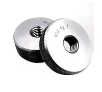 2 Unids/set Calibre De Anillo Roscado Calibre Métrico 6g M0.8 A M100 Herramientas De Medición Medición precisa(M2.6X0.45 6g)