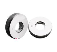 2 unids/set calibre de anillo roscado paso y tope métrico 6H M1 6 M2 .5 M3-M65(M42X4.5 6h)
