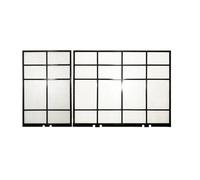 2 UNIDS/SET, Compatible For TOSHIBA, IZQUIERDA 19.5X32.5cm + DERECHA 40X32.5cm Filtro De Aire Acondicionado Tipo Derramado Piezas De Pantalla De Polvo De Aire Acondicionado
