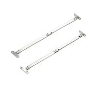 2 unids/set de armario de acero inoxidable, puertas de muebles, cierre, elevación, soporte, bisagra, cocina(A)