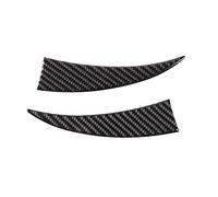 2 Unids/set De Pegatina Embellecedora Lateral Bocina Puerta Coche Estilo Fibra Carbono Suave Para Mazda MX-5 2009-2014 Accesorios Interior(Style 1)