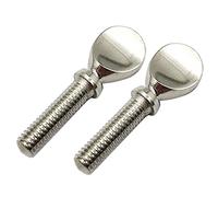 2 unids/set Diseño Simple Color Oro/Plata Saxofón Tornillo de Cuello Accesorios para Instrumentos de de Madera Tornillo de Cuello de Saxofón Saxofón Accesorios para Instrumentos de
