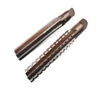 2 Unids/set Mano Set De Fresas MT0/MT1/MT2/MT3/MT4/MT5 Acero Fino/borde Áspero Escariador Cónico for Herramienta Fresado(MT4)