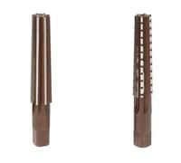 2 unids/set mano set de fresas MT0/MT1/MT2/MT3/MT4/MT5/MT6 acero fino/borde áspero escariador cónico for herramienta corte fresado(MT5 (Fine Rough))