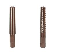 2 unids/set mano set de fresas MT0/MT1/MT2/MT3/MT4/MT5/MT6 acero fino/borde áspero escariador cónico for herramienta corte fresado(MT4 (Fine Rough))