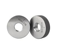 2 Unids/set Medidores De Anillo De Rosca M2-M12 6g Medidor De Medición De Inspección Dureza De 58-65HRC Medición precisa(M4X0.7 6g)