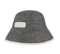 2 unids/set sombrero de cubo Sauna fieltro lana for gris for hombres y mujeres para Mujer Hombre