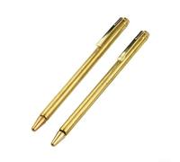 2 unids/set varillas radiestesia diseño ajustable latón Dowsing varillas con compacto y fácil de llevar para buscar venas agua