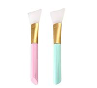 2 unids silicona cara cepillo máscara, suave silicona facial lodo máscara aplicador loción para el cuerpo y la mantequilla para el cuerpo herramientas aplicadores mujeres herramienta de maskup